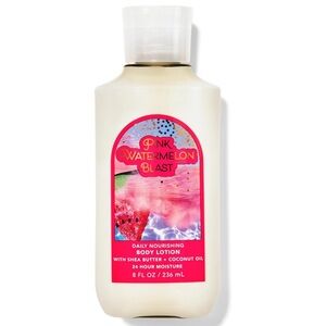 🍉Bath & Body Works Pink Watermelon Blast Daily Nourishing Body Lotion 8oz / NEW